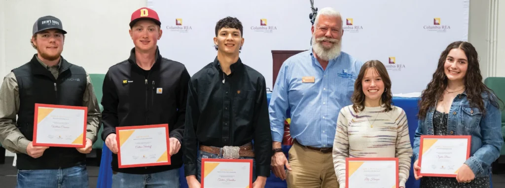 2026 Columbia REA Scholarship Recipients Group Photo